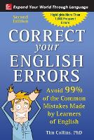 Book Cover for Correct Your English Errors, Second Edition by Tim Collins