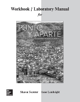 Book Cover for Workbook/Laboratory Manual for Punto y aparte by Sharon Foerster, Anne Lambright