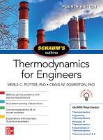 Book Cover for Schaums Outline of Thermodynamics for Engineers, Fourth Edition by Merle Potter, Craig W., Ph.D. Somerton