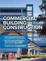 Book Cover for Commercial Building Construction: Materials and Methods by David Madsen