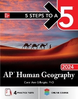 Book Cover for 5 Steps to a 5: AP Human Geography 2024 by Carol Ann Gillespie