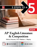 Book Cover for 5 Steps to a 5: AP English Literature and Composition 2024 by Michael Hartnett, Barbara Murphy