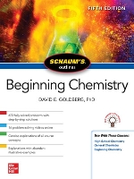 Book Cover for Schaum's Outline of Beginning Chemistry, Fifth Edition by David Goldberg