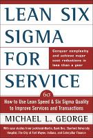 Book Cover for Lean Six Sigma for Service (PB) by Michael George