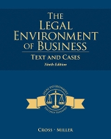 Book Cover for The Legal Environment of Business by Frank (University of Texas, Austin) Cross, Roger (Institute for University Studies, Arlington, Texas) Miller