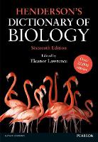 Book Cover for Henderson's Dictionary of Biology by Eleanor Lawrence