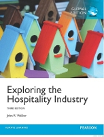 Book Cover for Exploring the Hospitality Industry, Global Edition by John Walker