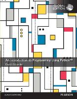 Book Cover for Introduction to Programming Using Python, An, Global Edition by David Schneider