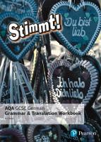 Book Cover for Stimmt! AQA GCSE German Grammar and Translation Workbook by Jon Meier