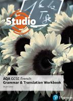 Book Cover for Studio AQA GCSE French Grammar and Translation Workbook by Stuart Glover