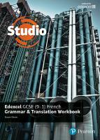 Book Cover for Studio Edexcel GCSE French Grammar and Translation Workbook by Stuart Glover