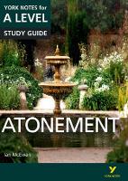 Book Cover for Atonement: York Notes for A-level everything you need to catch up, study and prepare for and 2023 and 2024 exams and assessments by Anne Rooney