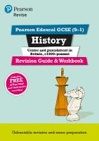 Book Cover for Pearson REVISE Edexcel GCSE History Crime and Punishment Revision Guide and Workbook inc online edition and quizzes - 2023 and 2024 exams by Kirsty Taylor