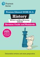 Book Cover for Pearson REVISE Edexcel GCSE History Weimar and Nazi Germany, 1918-39 Revision Guide and Workbook inc online edition and quizzes - 2023 and 2024 exams by Victoria Payne