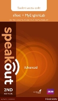 Book Cover for Speakout Advanced 2nd Edition eText & MyEnglishLab Student Access Card by 