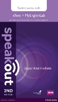 Book Cover for Speakout Upper Intermediate 2nd Edition eText & MyEnglishLab Access Card by 