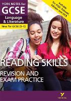 Book Cover for English Language and Literature Reading Skills Revision and Exam Practice: York Notes for GCSE everything you need to catch up, study and prepare for and 2023 and 2024 exams and assessments by Helen Stockton