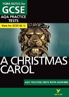 Book Cover for A Christmas Carol AQA Practice Tests: York Notes for GCSE the best way to practise and feel ready for and 2023 and 2024 exams and assessments by Beth Kemp