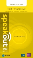 Book Cover for Speakout Advanced Plus 2nd Edition eText and MyEnglishLab Access Card by 