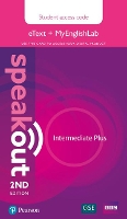 Book Cover for Speakout Intermediate Plus 2nd Edition eText and MyEnglishLab Access Card by 
