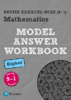 Book Cover for Pearson REVISE Edexcel GCSE Edexcel Maths Higher Model Answers Workbook - 2023 and 2024 exams for home learning, 2022 and 2023 assessments and exams by Marwaha Navte