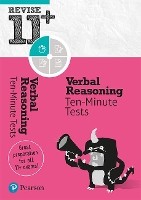 Book Cover for Pearson REVISE 11+ Verbal Reasoning Ten-Minute Tests for the 2023 and 2024 exams by Susan Purcell