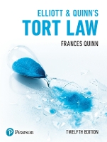 Book Cover for Elliott & Quinn's Tort Law by Frances Quinn