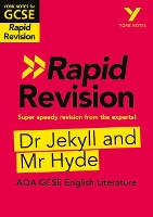 Book Cover for York Notes for AQA GCSE Rapid Revision: Jekyll and Hyde catch up, revise and be ready for and 2023 and 2024 exams and assessments by Anne Rooney