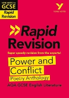 Book Cover for York Notes for AQA GCSE Rapid Revision: Power and Conflict AQA Poetry Anthology catch up, revise and be ready for and 2023 and 2024 exams and assessments by David Grant