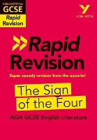 Book Cover for York Notes for AQA GCSE Rapid Revision: The Sign of the Four catch up, revise and be ready for and 2023 and 2024 exams and assessments by Maria Cairney