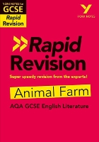 Book Cover for York Notes for AQA GCSE Rapid Revision: Animal Farm catch up, revise and be ready for and 2023 and 2024 exams and assessments by Keith Brindle