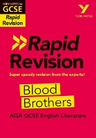 Book Cover for York Notes for AQA GCSE Rapid Revision: Blood Brothers catch up, revise and be ready for and 2023 and 2024 exams and assessments by Emma Slater