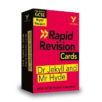 Book Cover for York Notes for AQA GCSE Rapid Revision Cards: The Strange Case of Dr Jekyll and Mr Hyde catch up, revise and be ready for and 2023 and 2024 exams and assessments by Anne Rooney