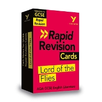 Book Cover for York Notes for AQA GCSE Rapid Revision Cards: Lord of the Flies catch up, revise and be ready for and 2023 and 2024 exams and assessments by Beth Kemp