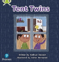 Book Cover for Bug Club Phonics - Phase 4 Unit 12: Tent Twins by Pearson Education