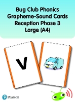 Book Cover for Bug Club Phonics Grapheme-Sound Cards Reception Phase 3 Large (A4) by Rhona Johnston, Joyce Watson