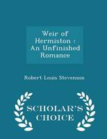 Book Cover for Weir of Hermiston by Robert Louis Stevenson