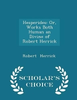 Book Cover for Hesperides by Robert Herrick