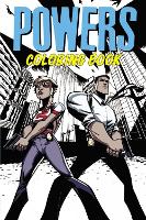 Book Cover for Powers Coloring Book by Michael Avon Oeming