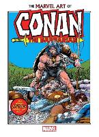 Book Cover for The Marvel Art Of Conan The Barbarian by Marvel Comics