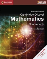 Book Cover for Cambridge O Level Mathematics Coursebook by Audrey Simpson