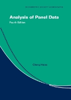 Book Cover for Analysis of Panel Data by Cheng (University of Southern California) Hsiao