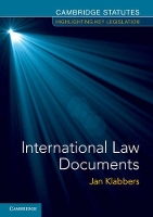 Book Cover for International Law Documents by Jan (University of Helsinki) Klabbers