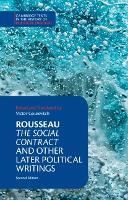 Book Cover for Rousseau: The Social Contract and Other Later Political Writings by Jean-Jacques Rousseau