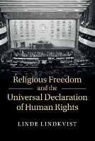 Book Cover for Religious Freedom and the Universal Declaration of Human Rights by Linde Uppsala Universitet, Sweden Lindkvist