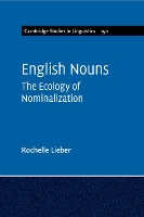 Book Cover for English Nouns by Rochelle University of New Hampshire Lieber