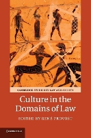 Book Cover for Culture in the Domains of Law by René McGill University, Montréal Provost