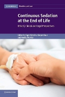 Book Cover for Continuous Sedation at the End of Life by Sigrid Universiteit Gent, Belgium Sterckx