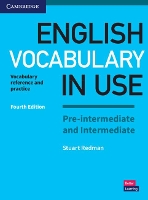 Book Cover for English Vocabulary in Use Pre-intermediate and Intermediate Book with Answers by Stuart Redman