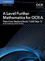 Book Cover for A Level Further Mathematics for OCR A Pure Core Student Book 1 (AS/Year 1) by Ben Woolley